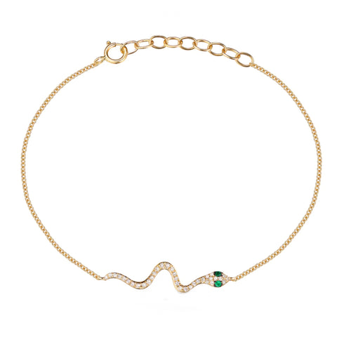 14K LARGE DIAMOND PAVE OVAL LINK BRACELET