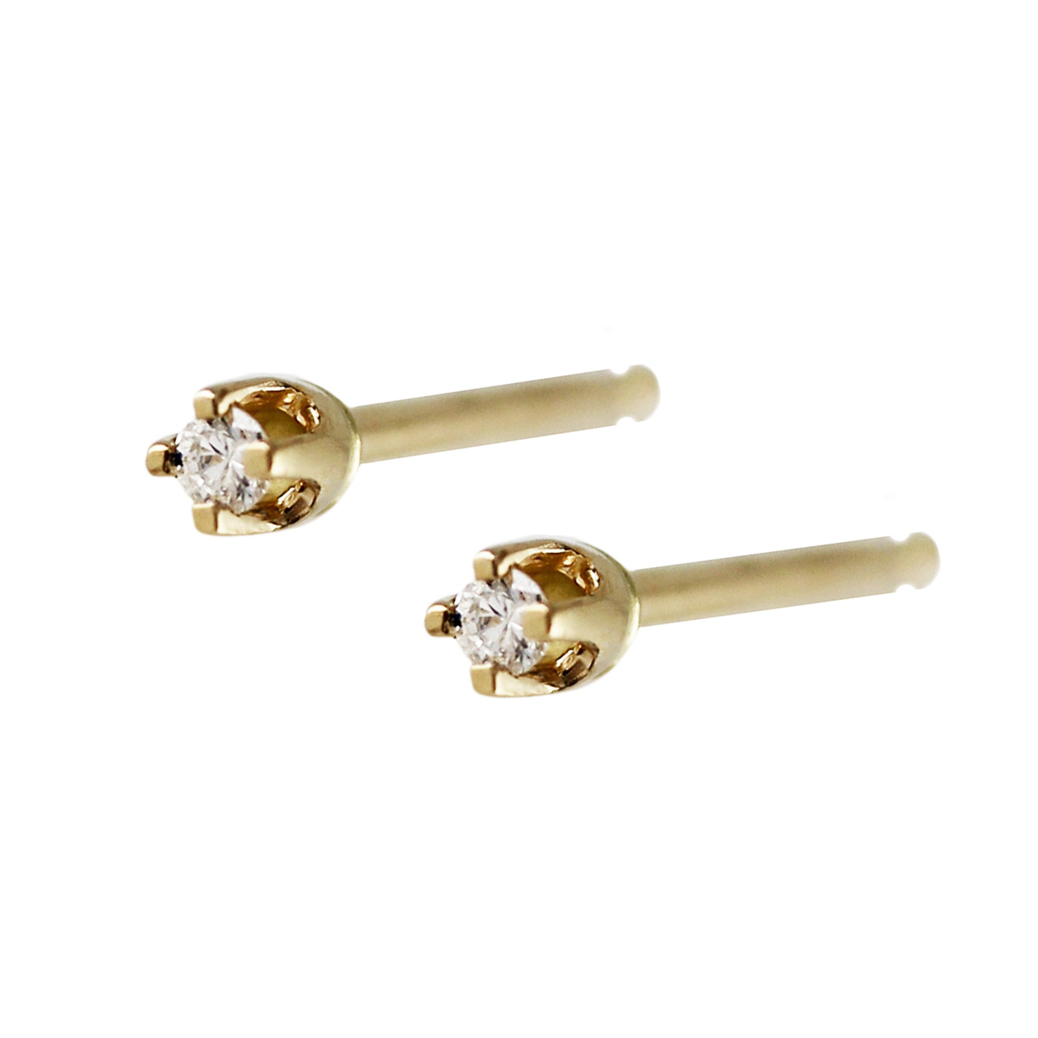 1.3MM DIAMOND STUDS