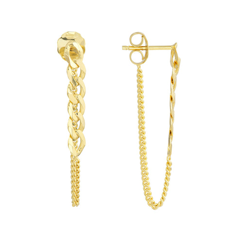 GOLD XL EARRING