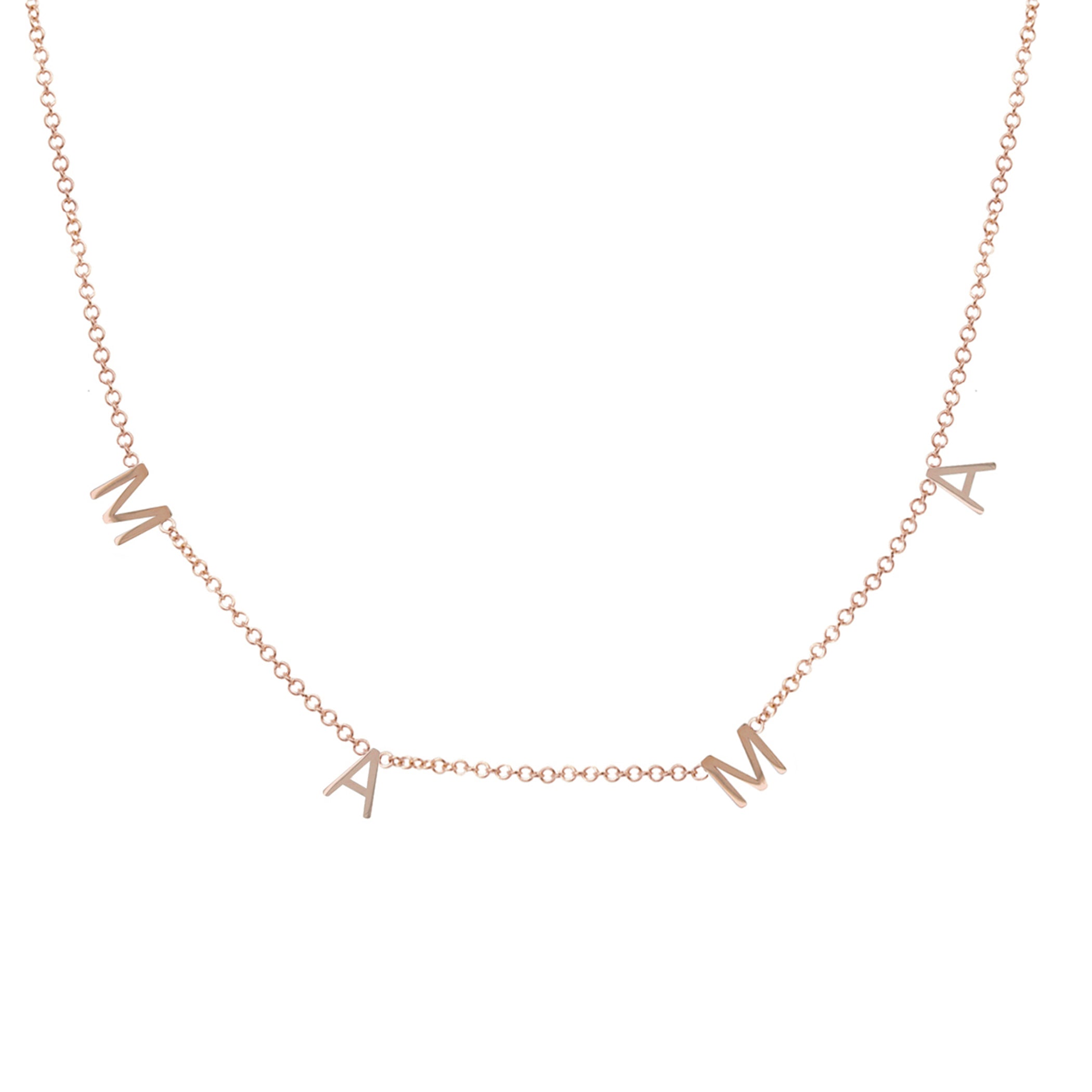 14K MAMA NECKLACE