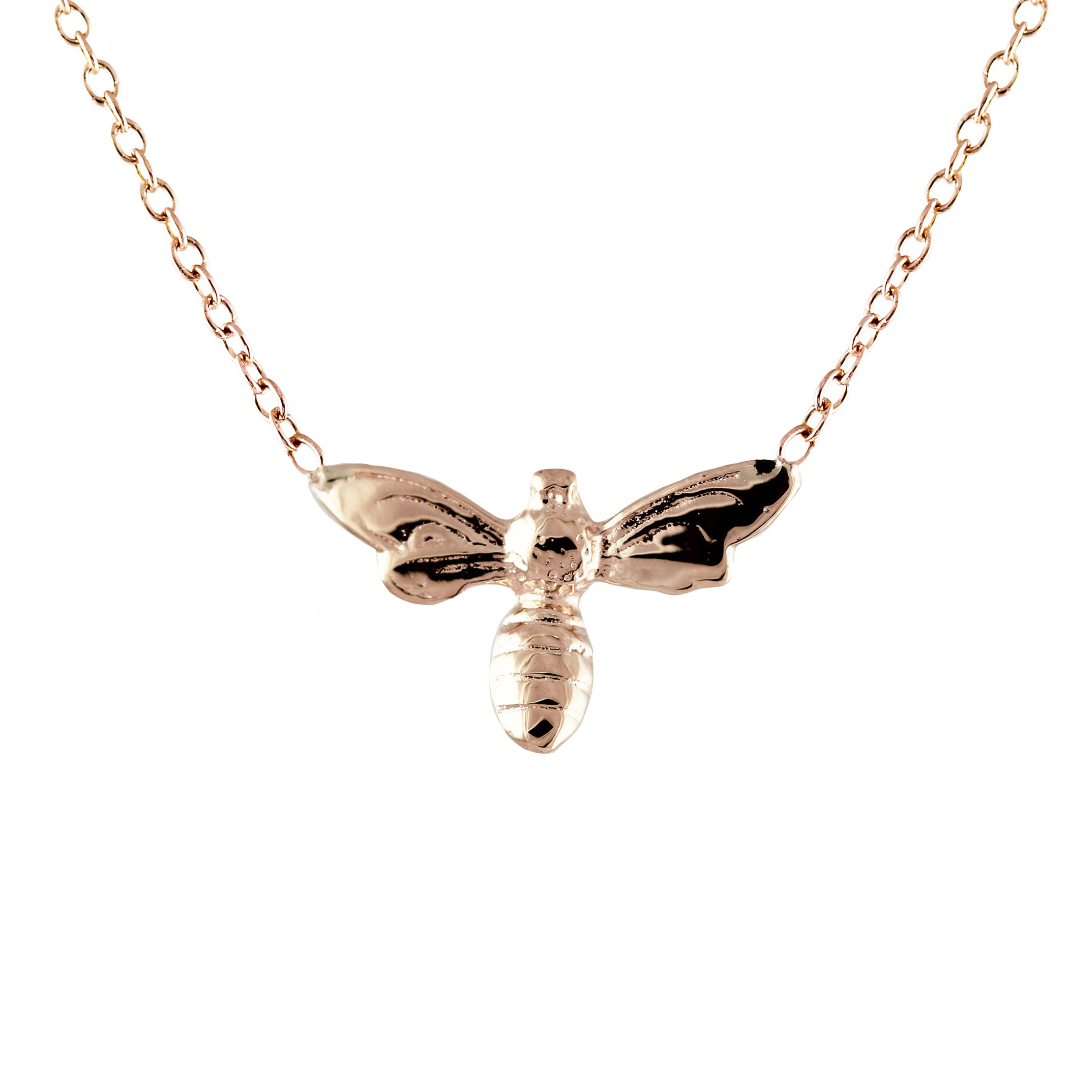14K BEE NECKLACE