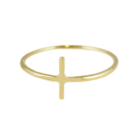 14K GOLD ROPE RING