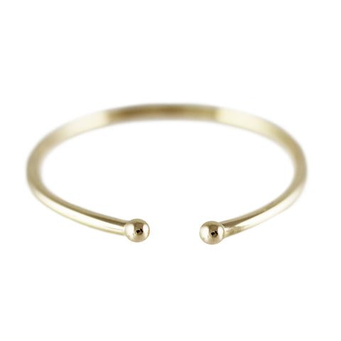 14K GOLD ROPE RING