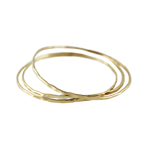 14K GOLD ROPE RING