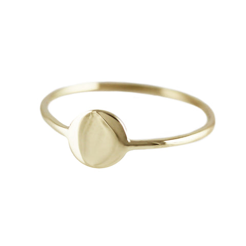 14K HEART RING