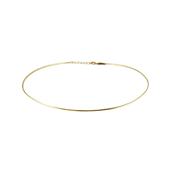 Gold wire choker sales