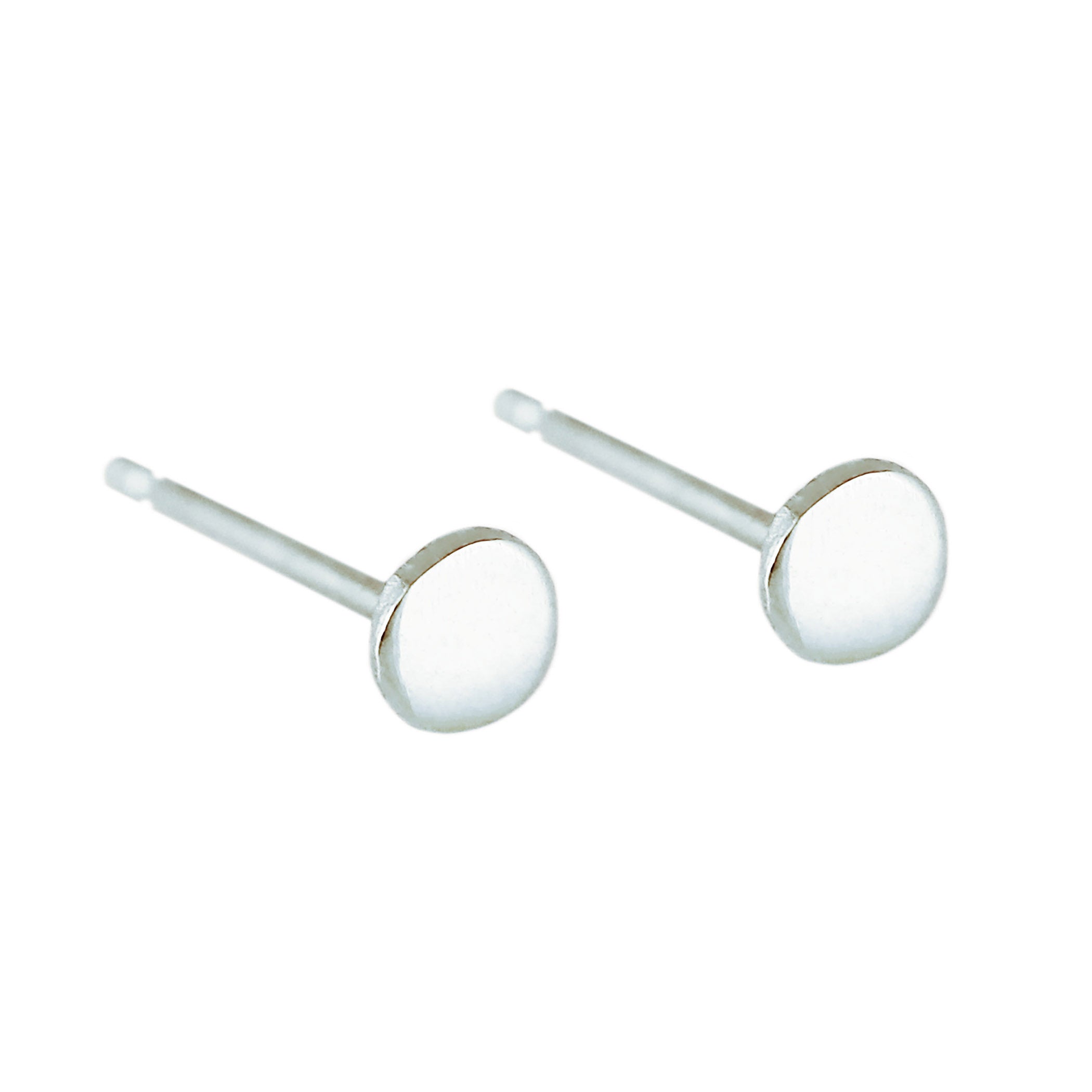 SILVER MINI SUN STUDS