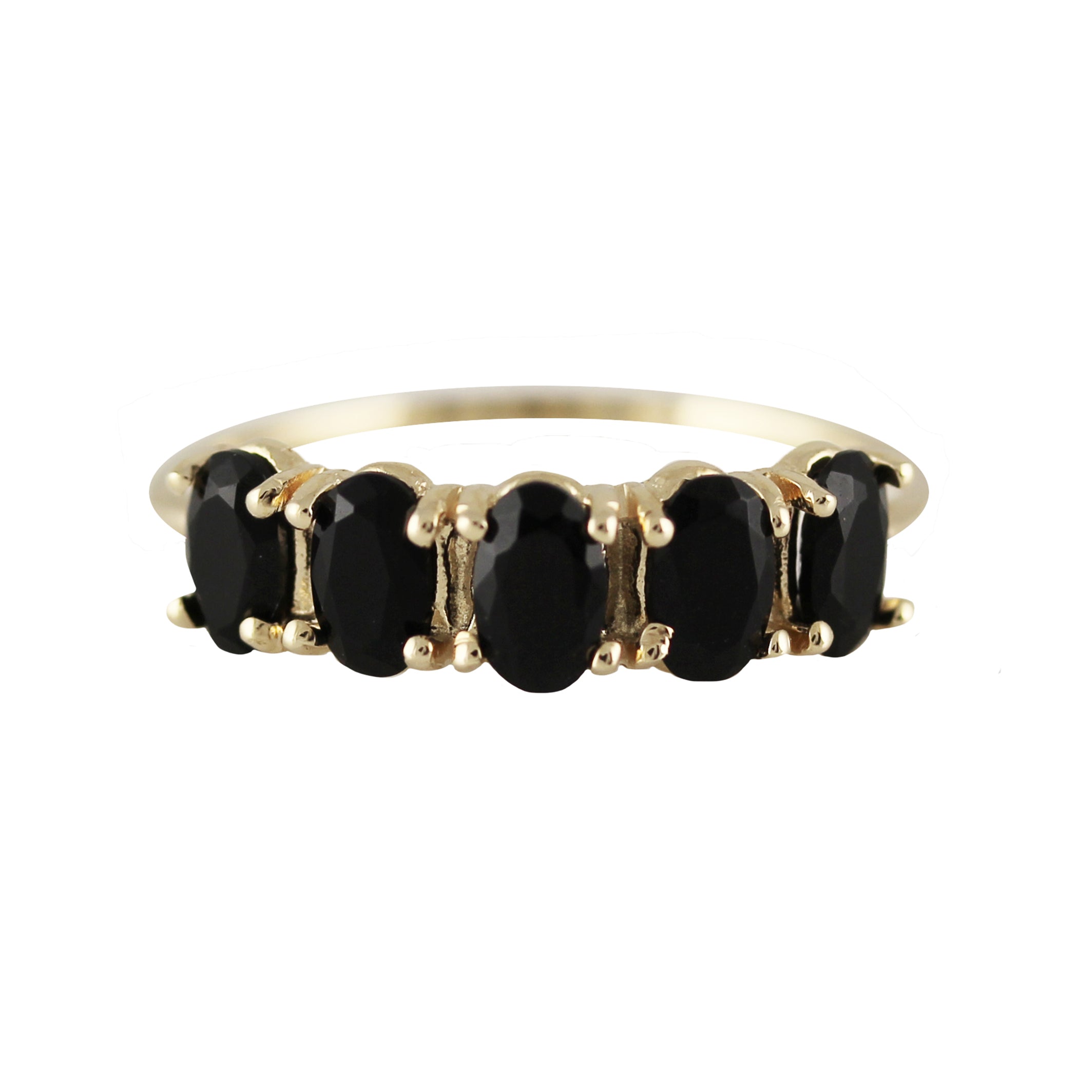 5 OVAL ONYX RING