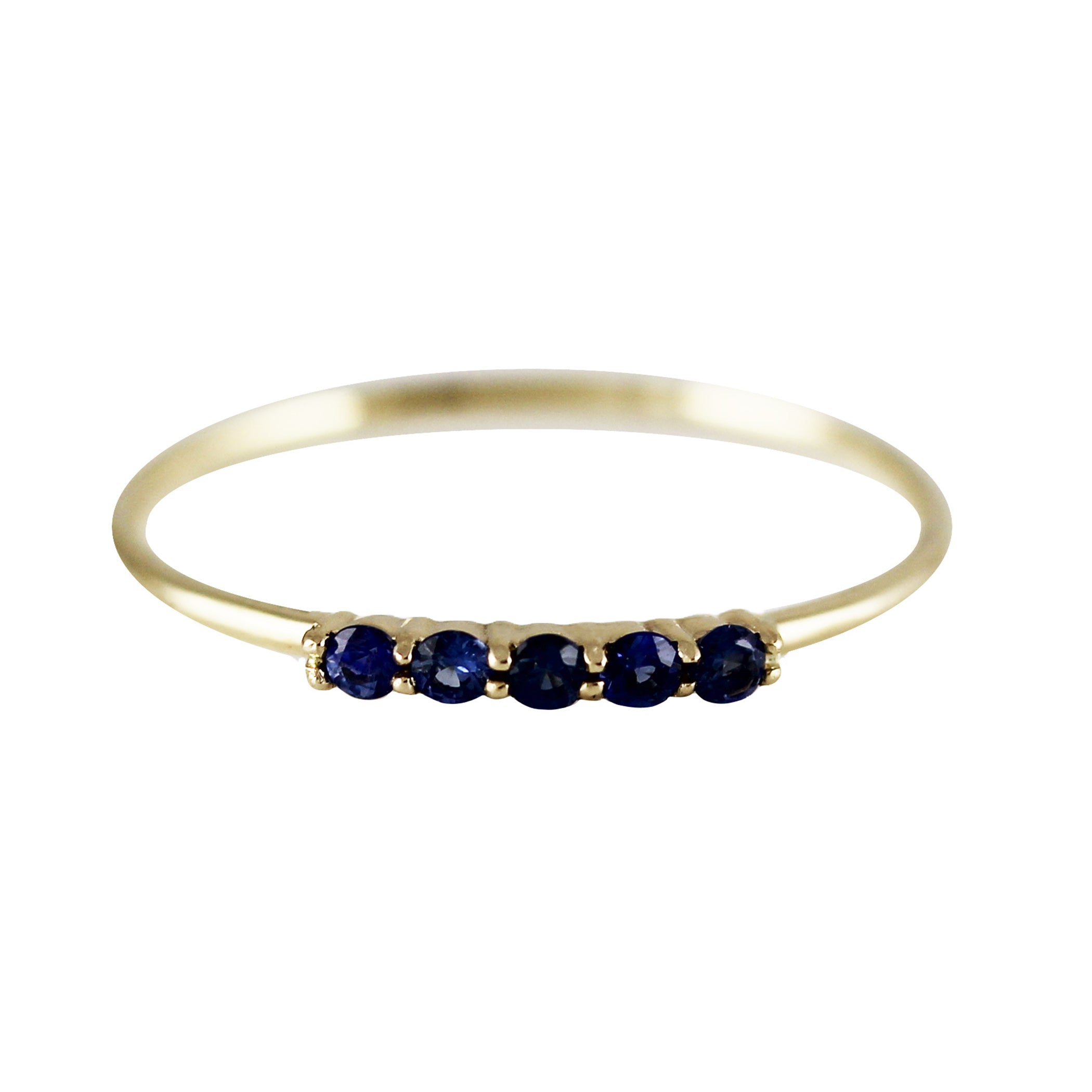 5 PRONG SAPPHIRE RING