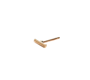 14K 5 MM GOLD STAPLE