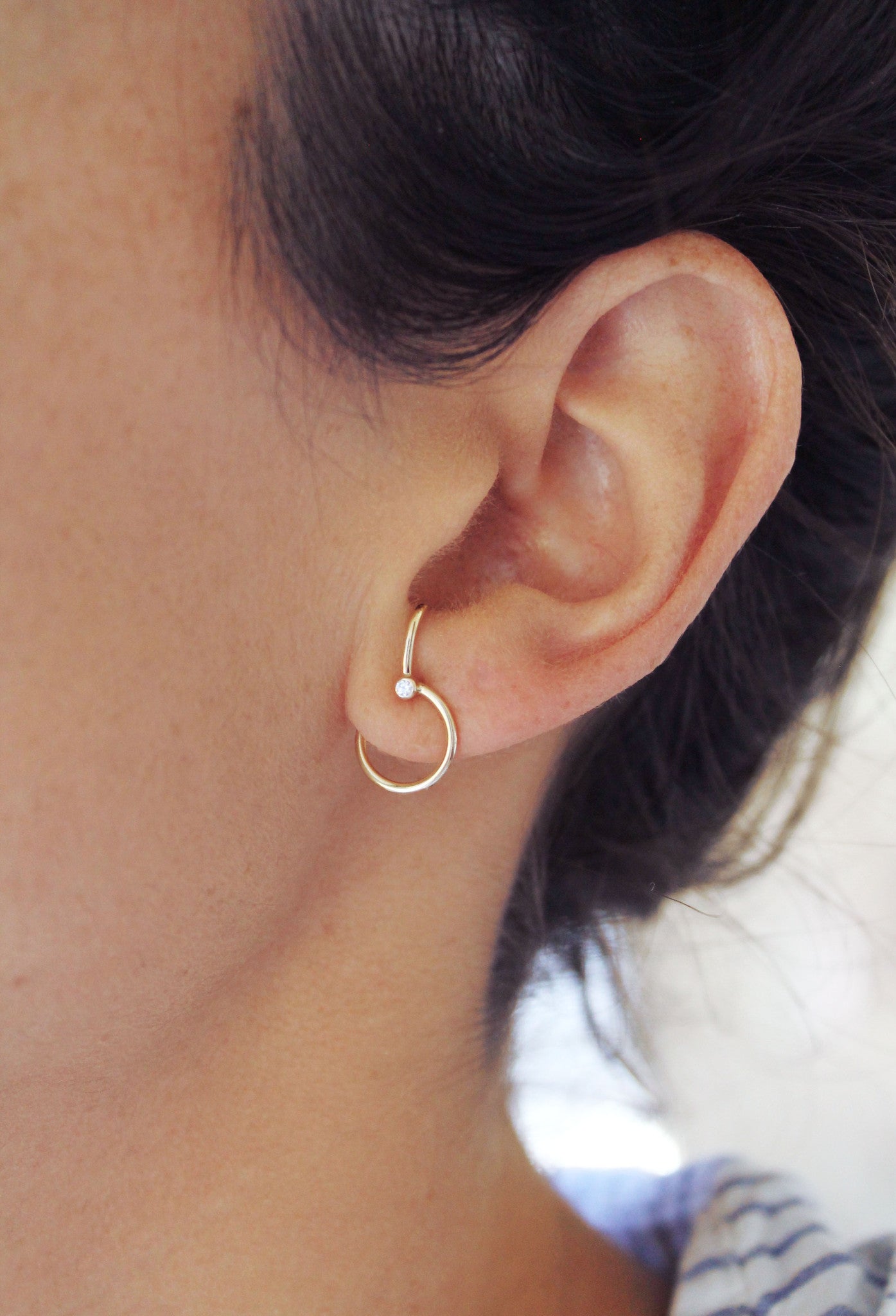 ABBY DIAMOND STUDS