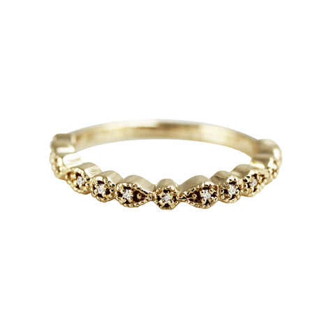 FAIRYTALE DIAMOND PAVE BAND