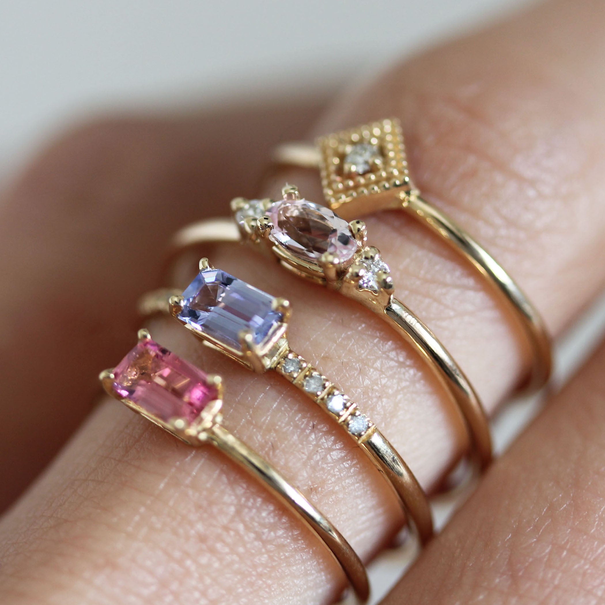 AUGUSTA MORGANITE RING