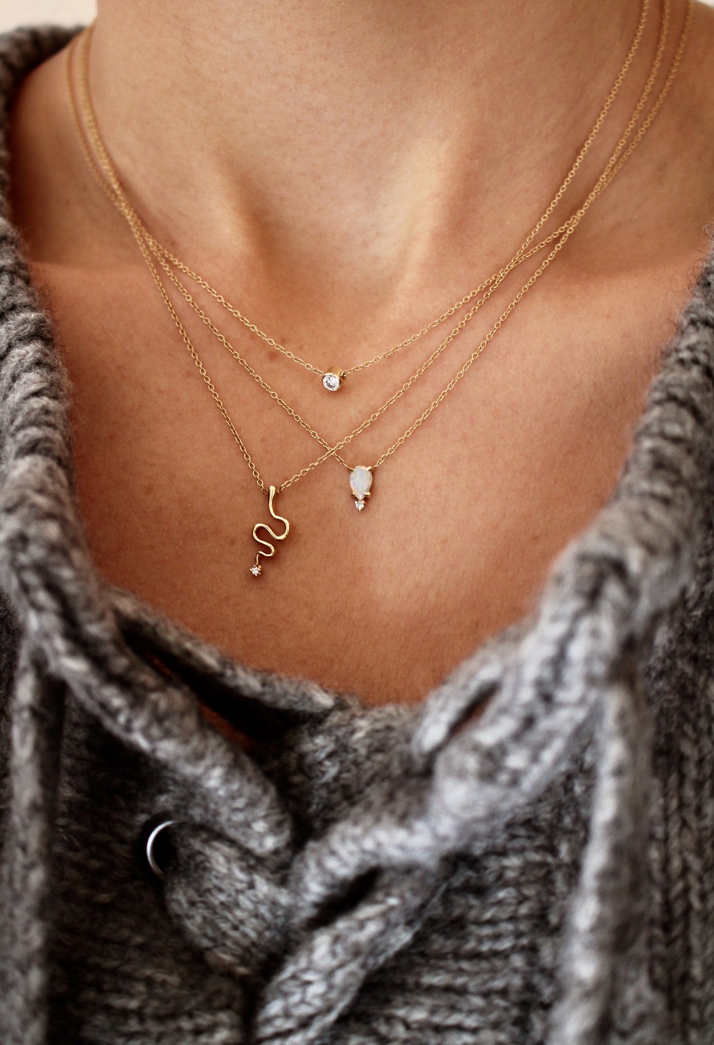 SERPENT MAGIQUE NECKLACE