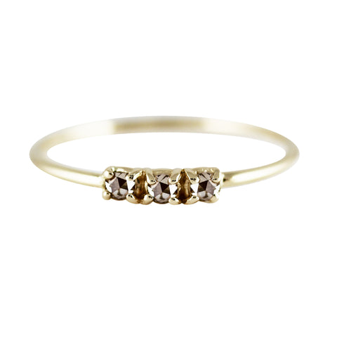 PETITE TURQUOISE TIARA RING