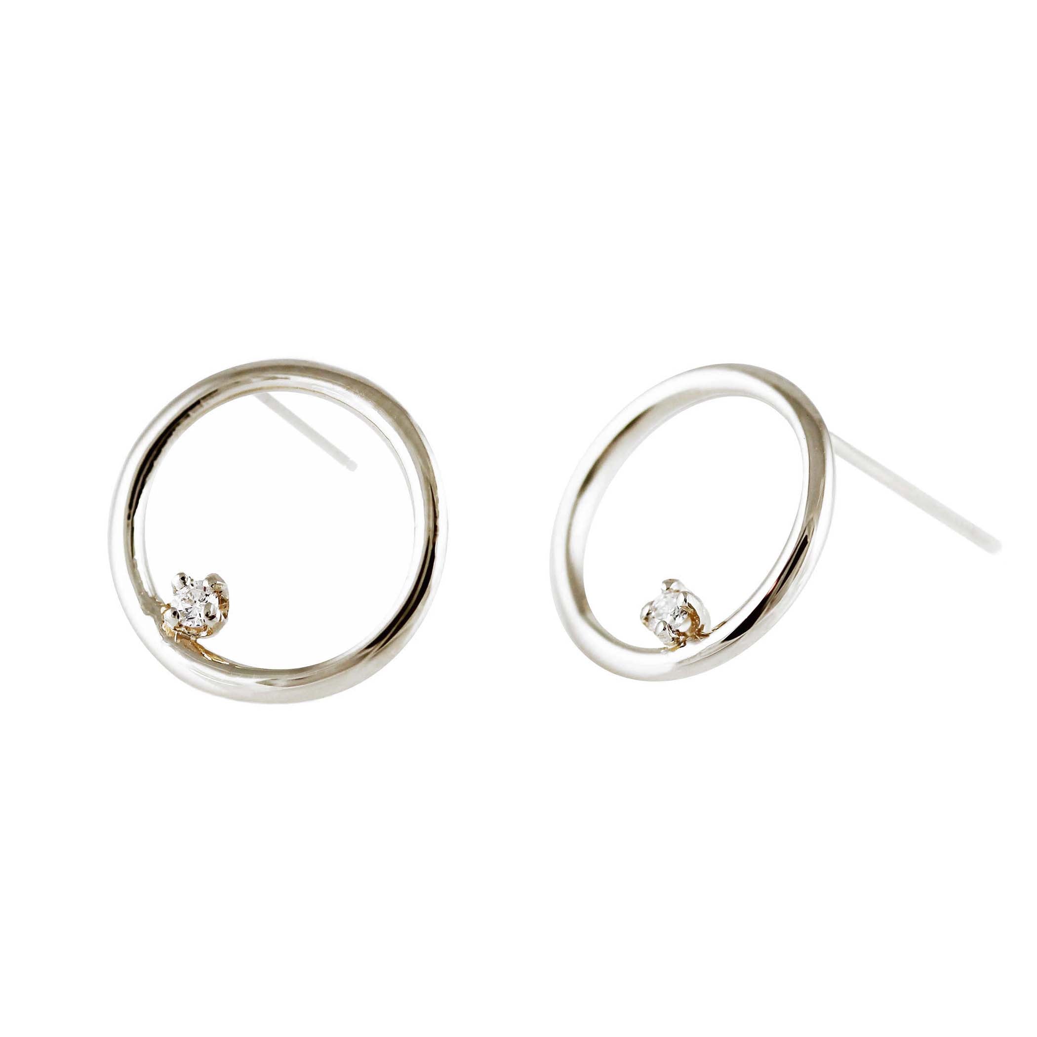 AZALEA SILVER STUDS