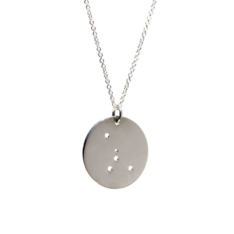 SILVER INITIAL RING