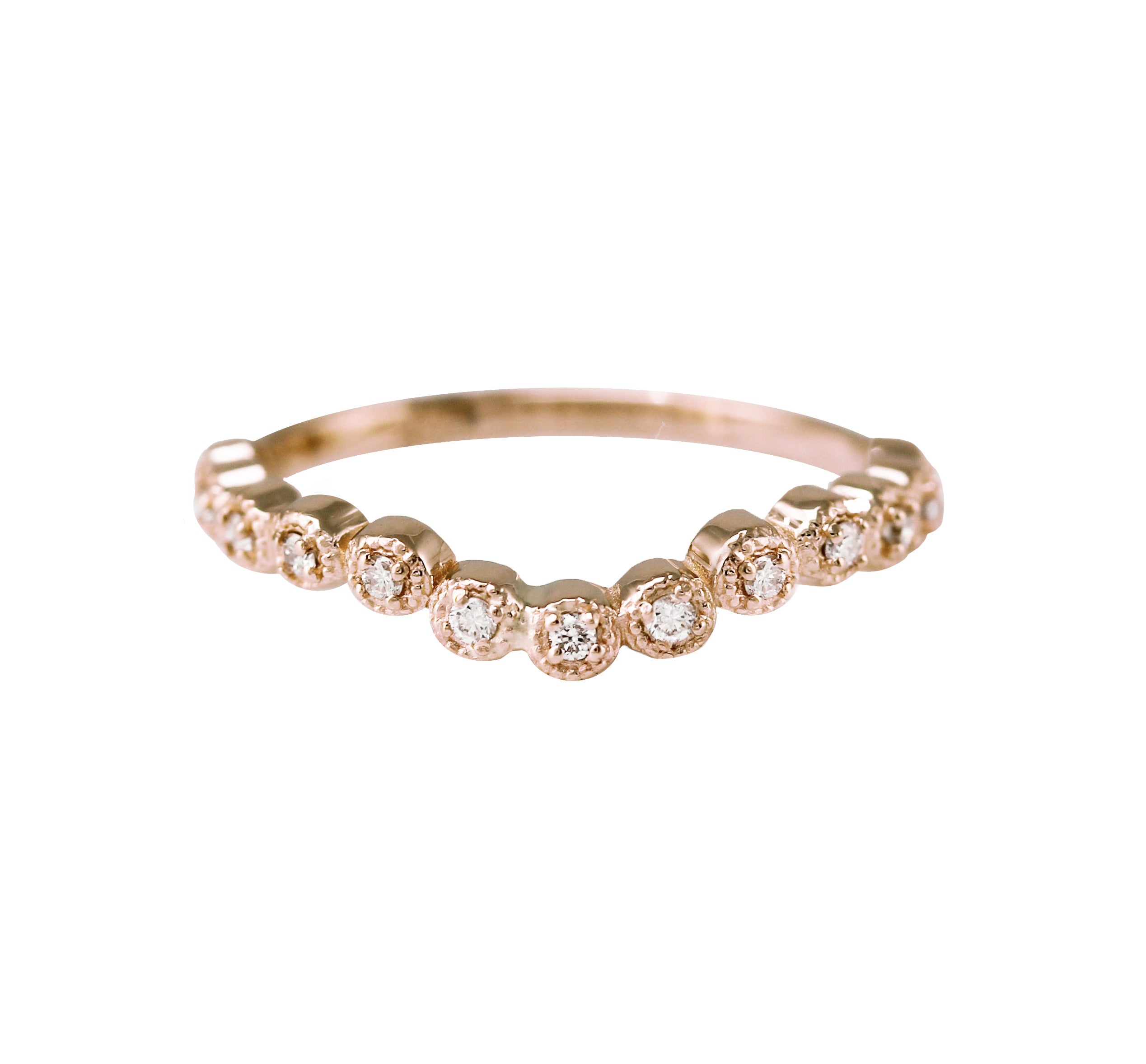 CURVED VICTORIA DIAMOND BAND