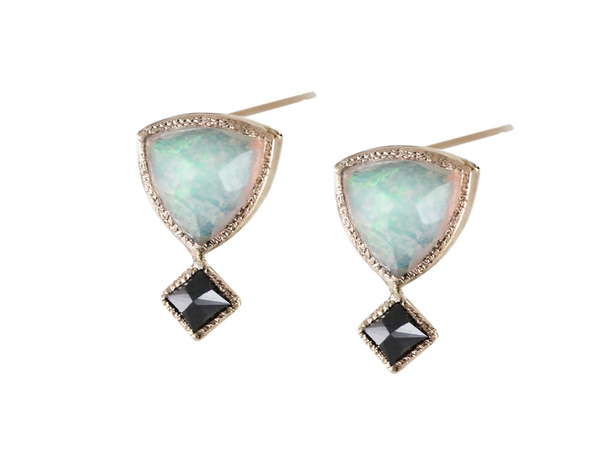 DAHLIA OPAL STUDS