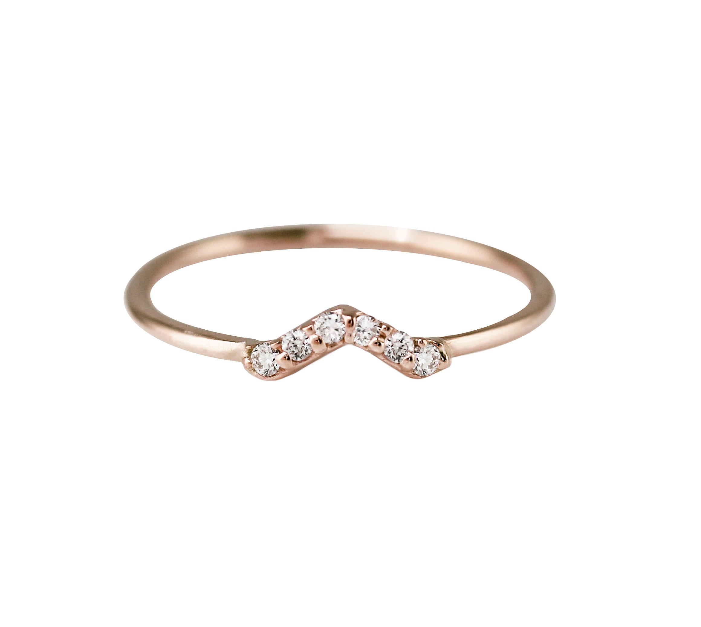 DIAMOND MINI PEAK RING