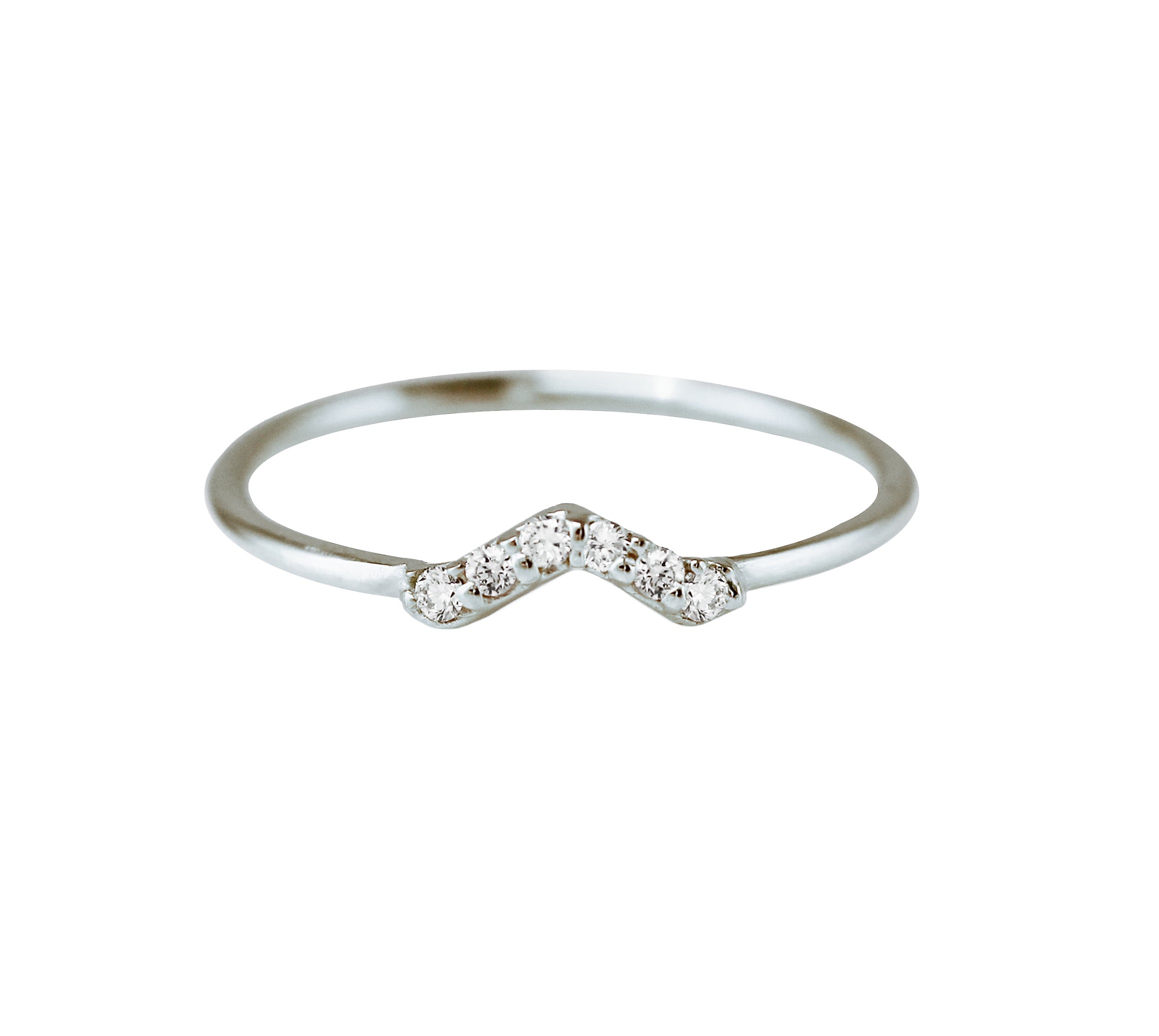 DIAMOND MINI PEAK RING