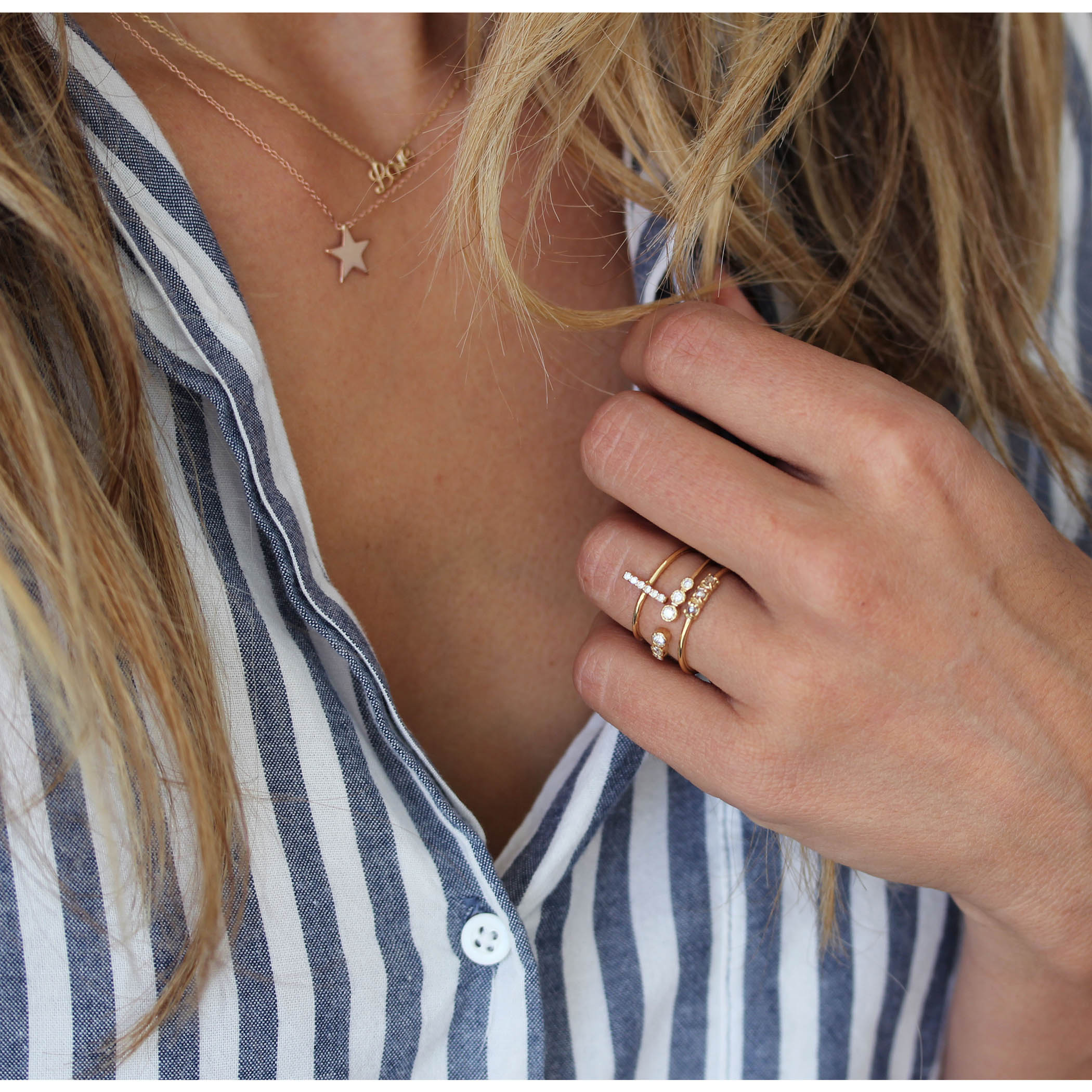 14K LOVE SCRIPT NECKLACE