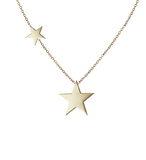 DOUBLE STAR NECKLACE