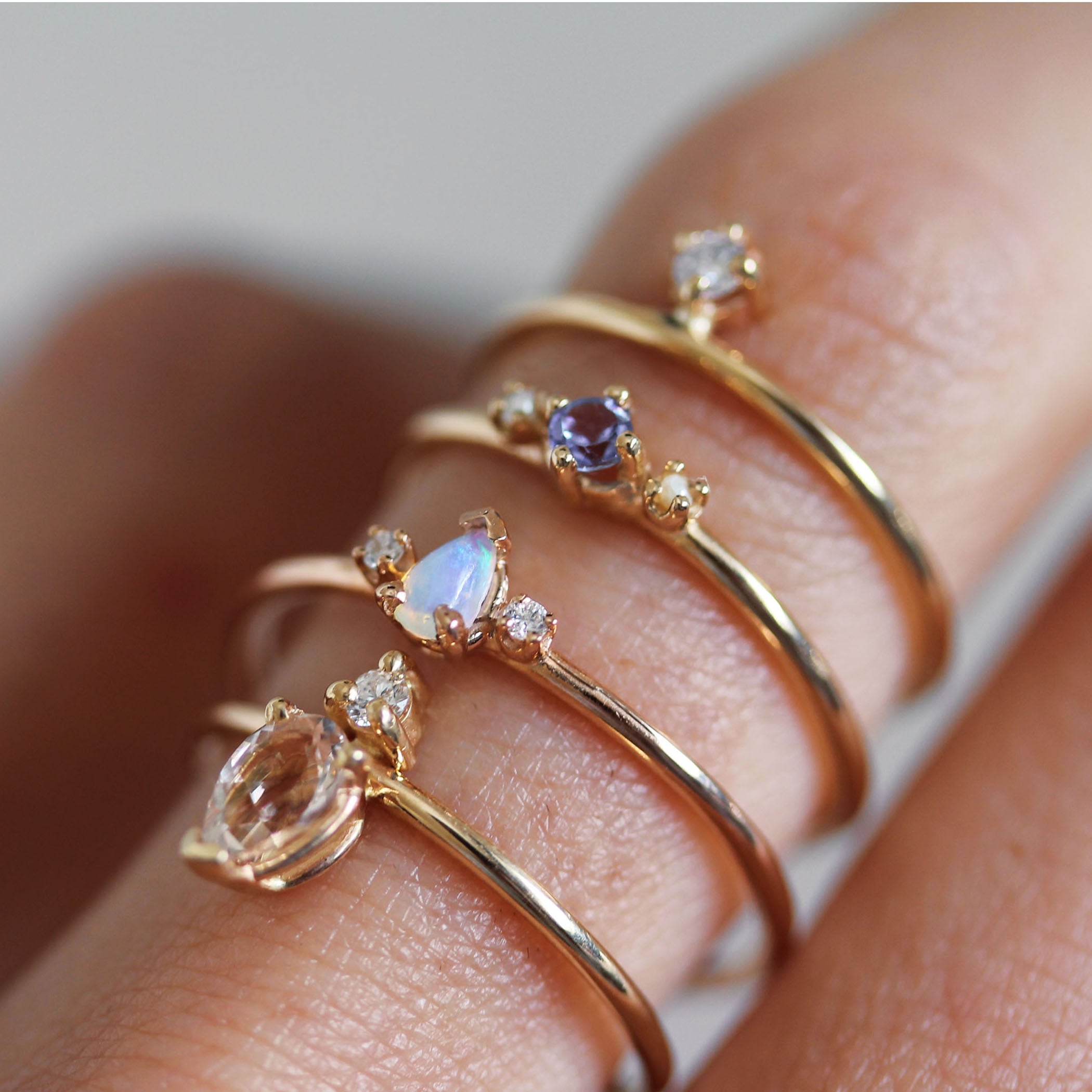 EMILIA MORGANITE RING