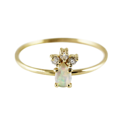 GOLDEN OPAL RING