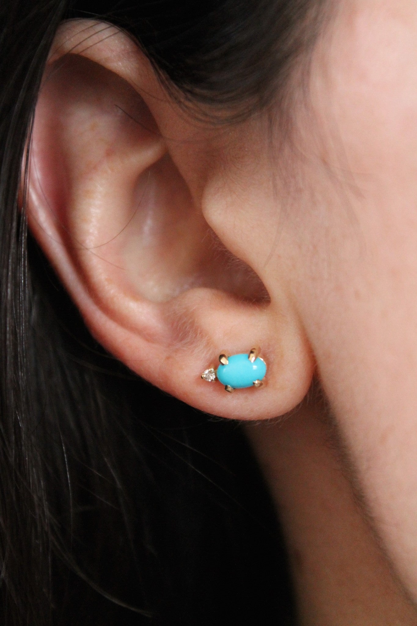 AUSTIN TURQUOISE STUDS
