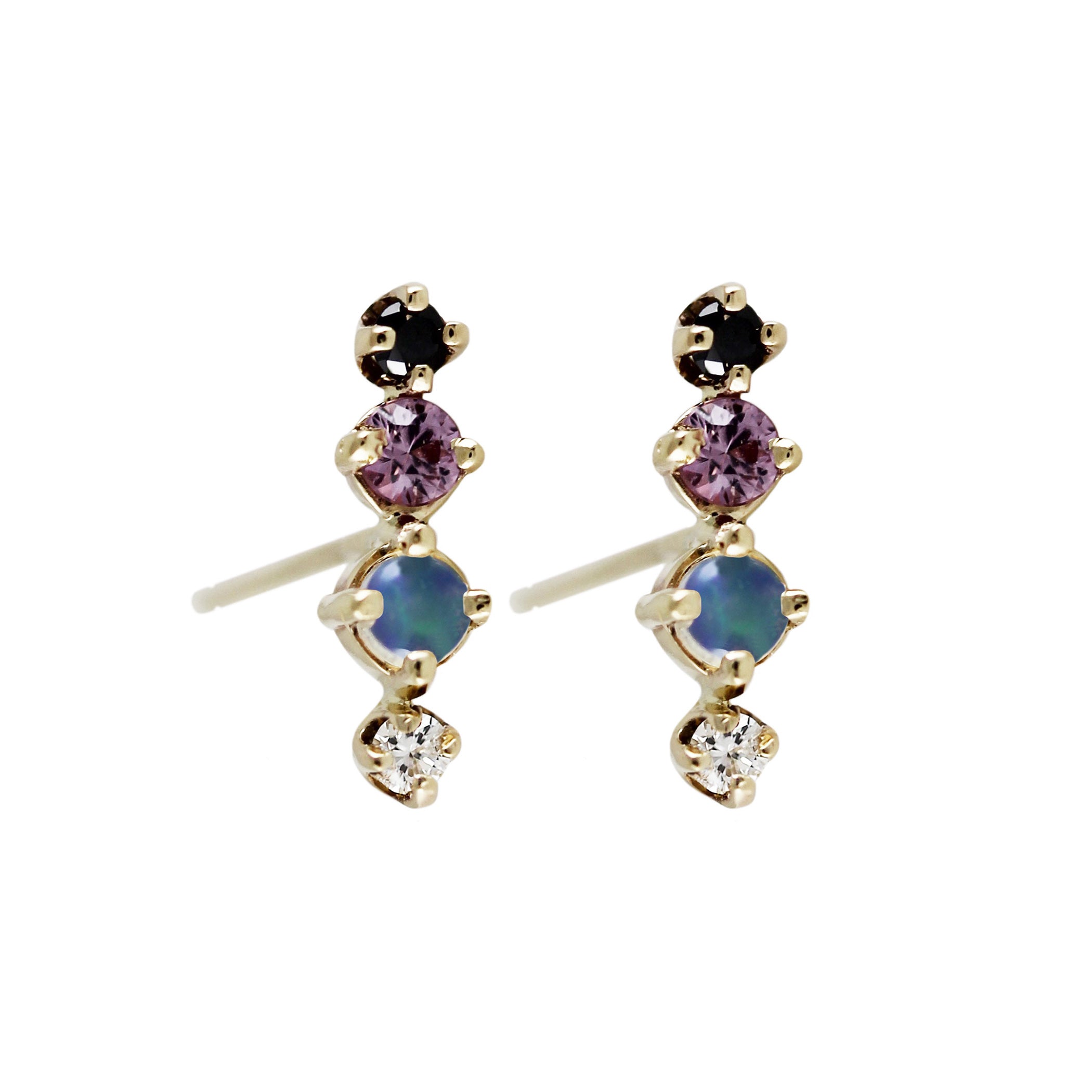 LEAH OPAL STUDS