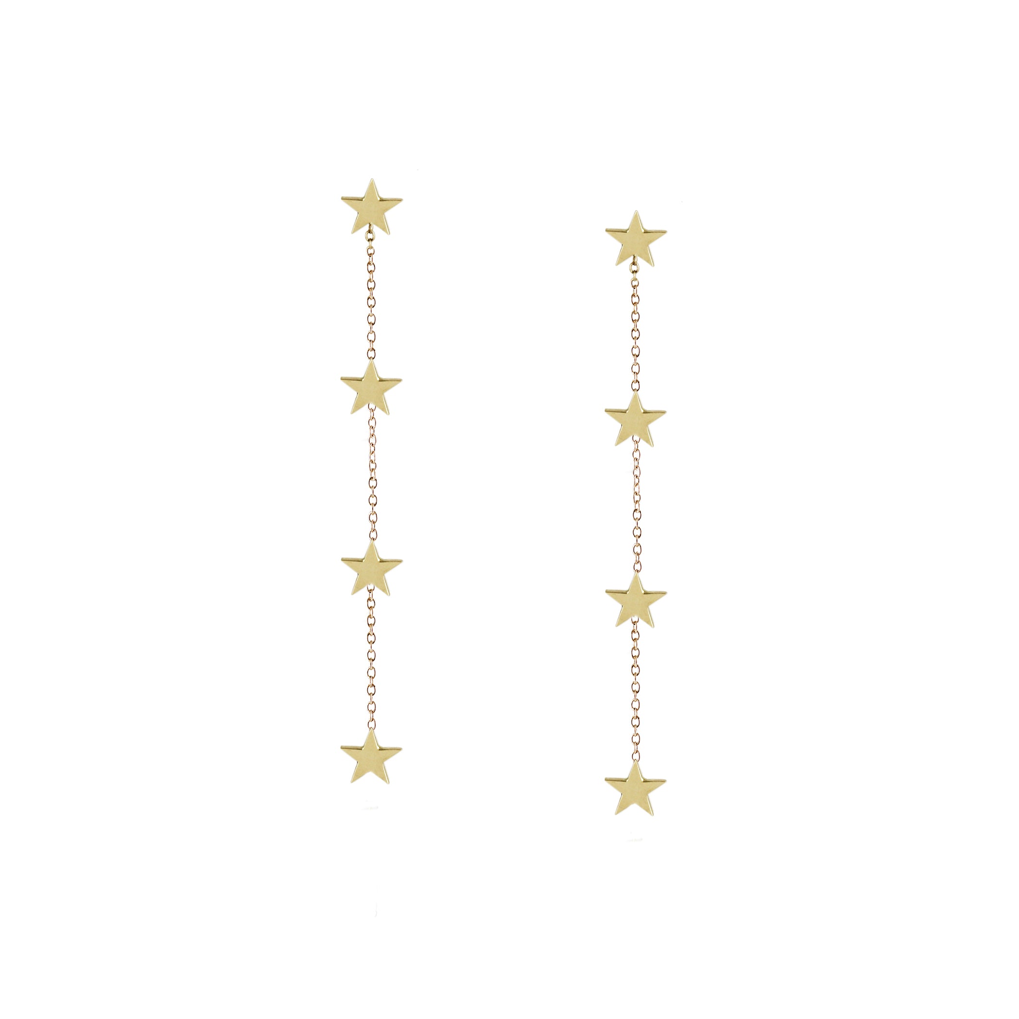 LONG STARS EARRINGS