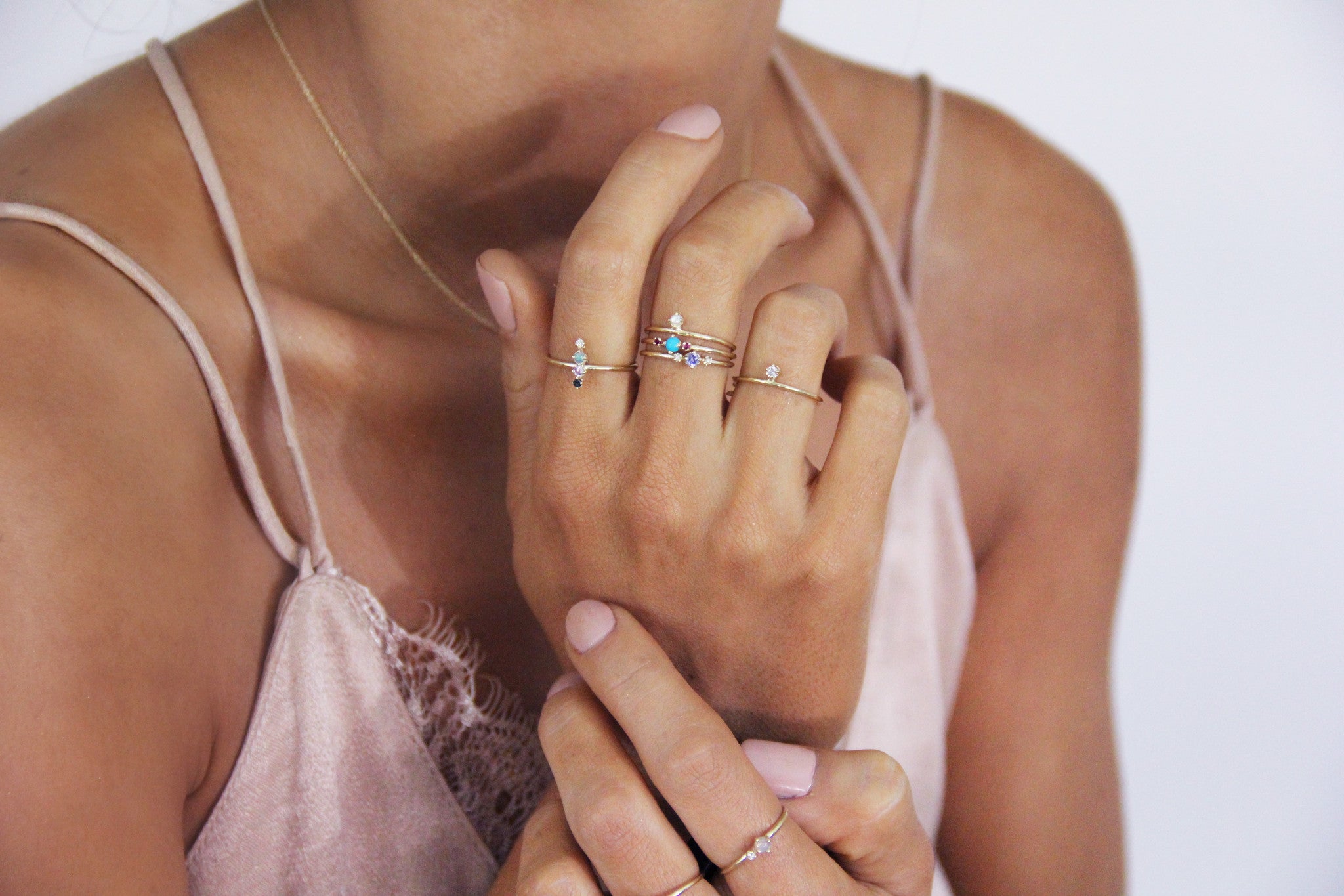 LEAH OPAL RING