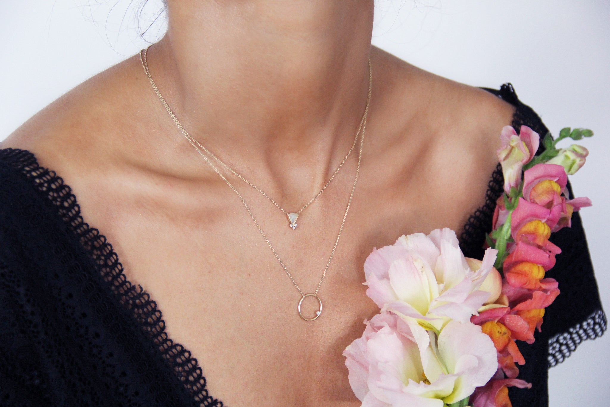 AZALEA DIAMOND NECKLACE