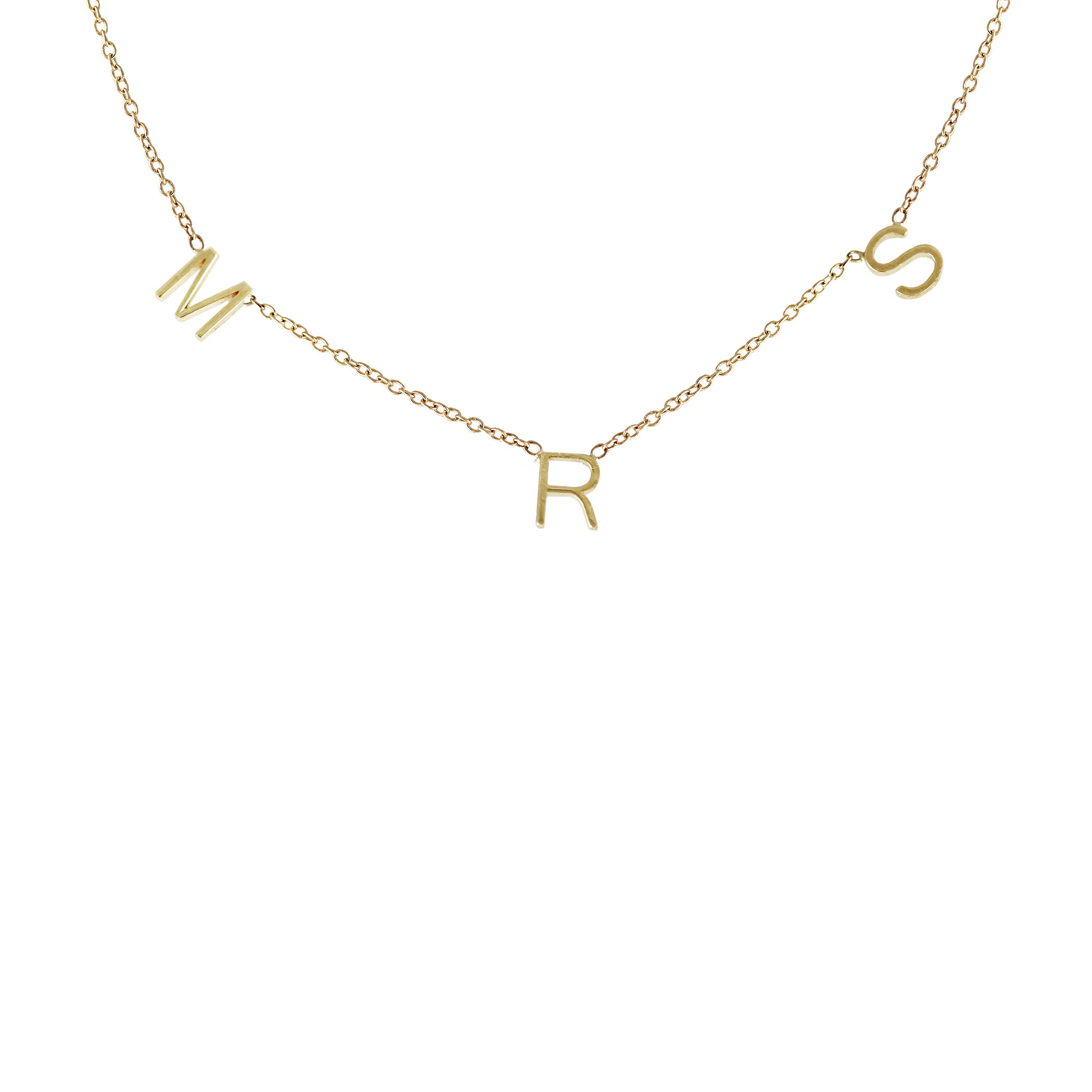14K MRS NECKLACE
