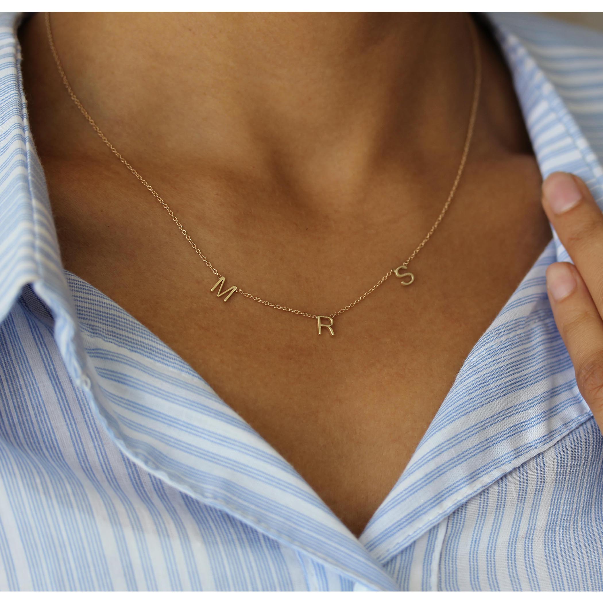 14K MRS NECKLACE