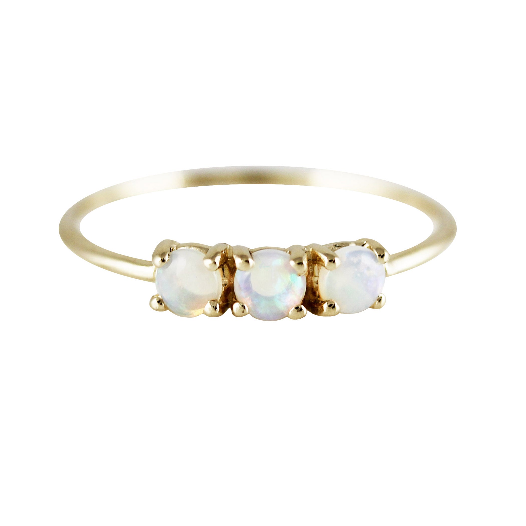 MEDIUM TRIO OPAL RING