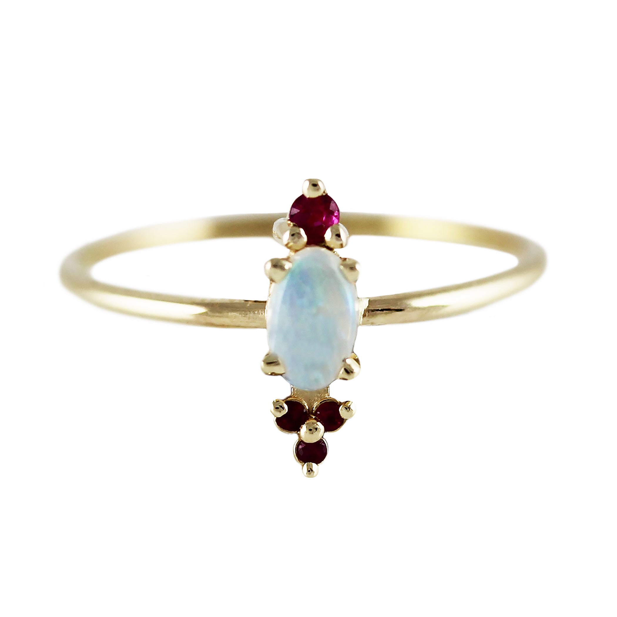 MERMAID RUBY RING