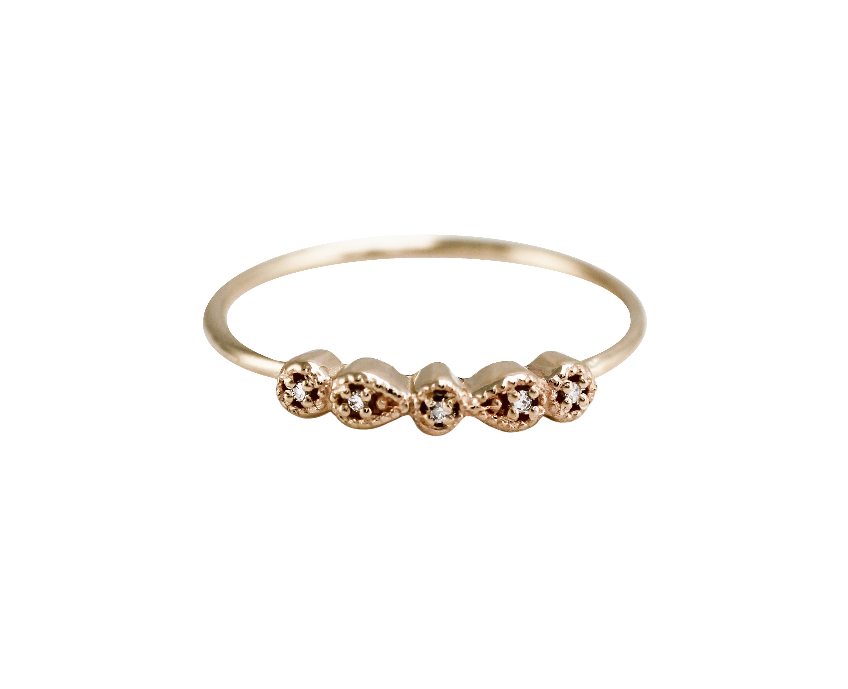 MINI ANTOINETTE DIAMOND RING