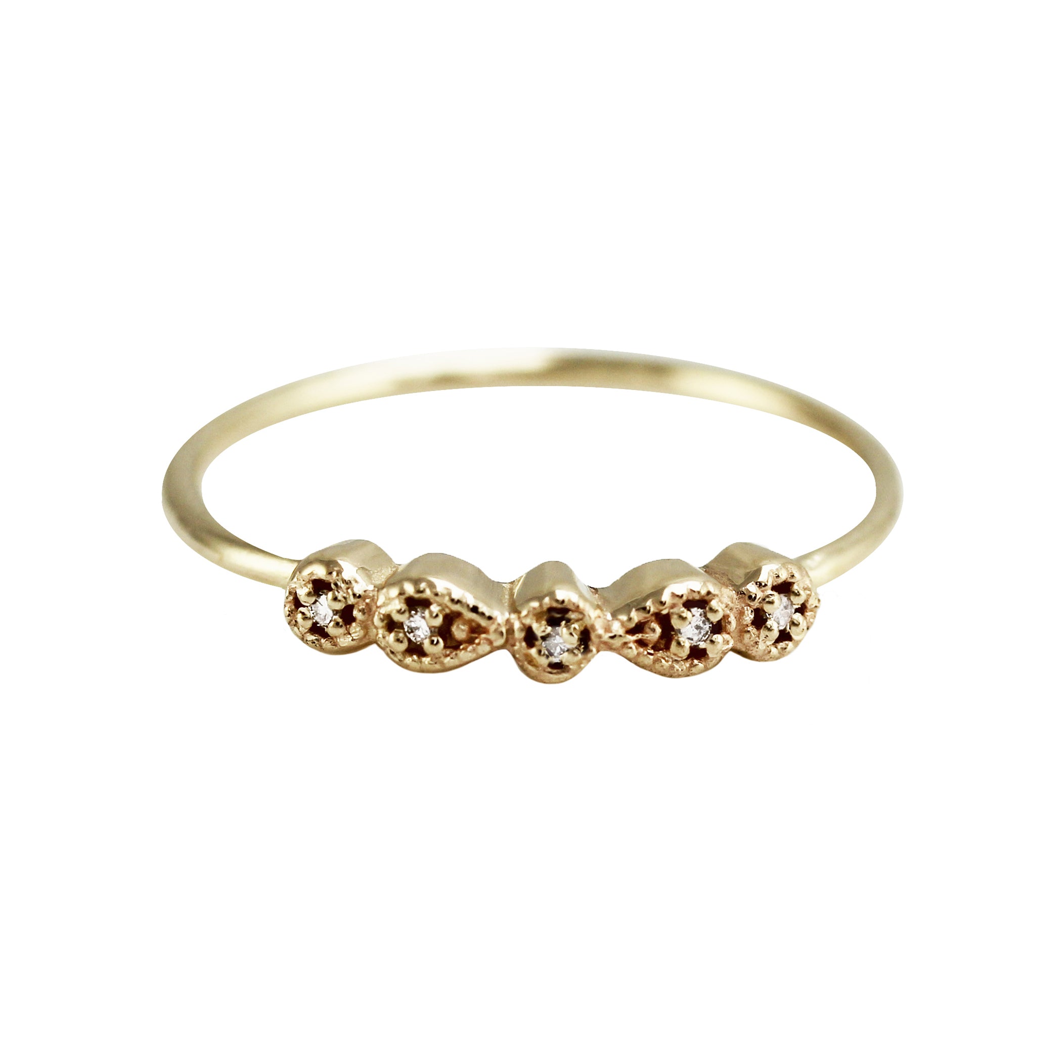 MINI ANTOINETTE DIAMOND RING
