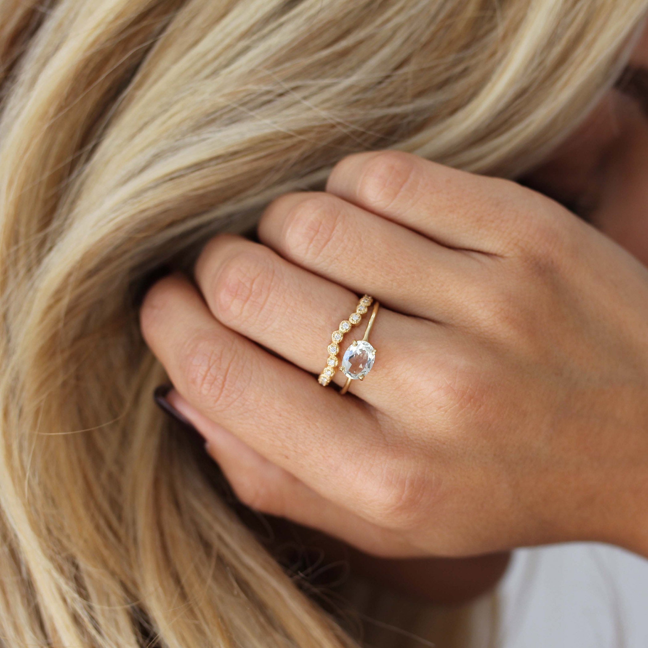 CURVED VICTORIA DIAMOND BAND