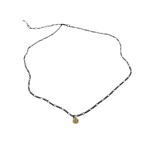 SILVER AND GOLD NECKLACE
