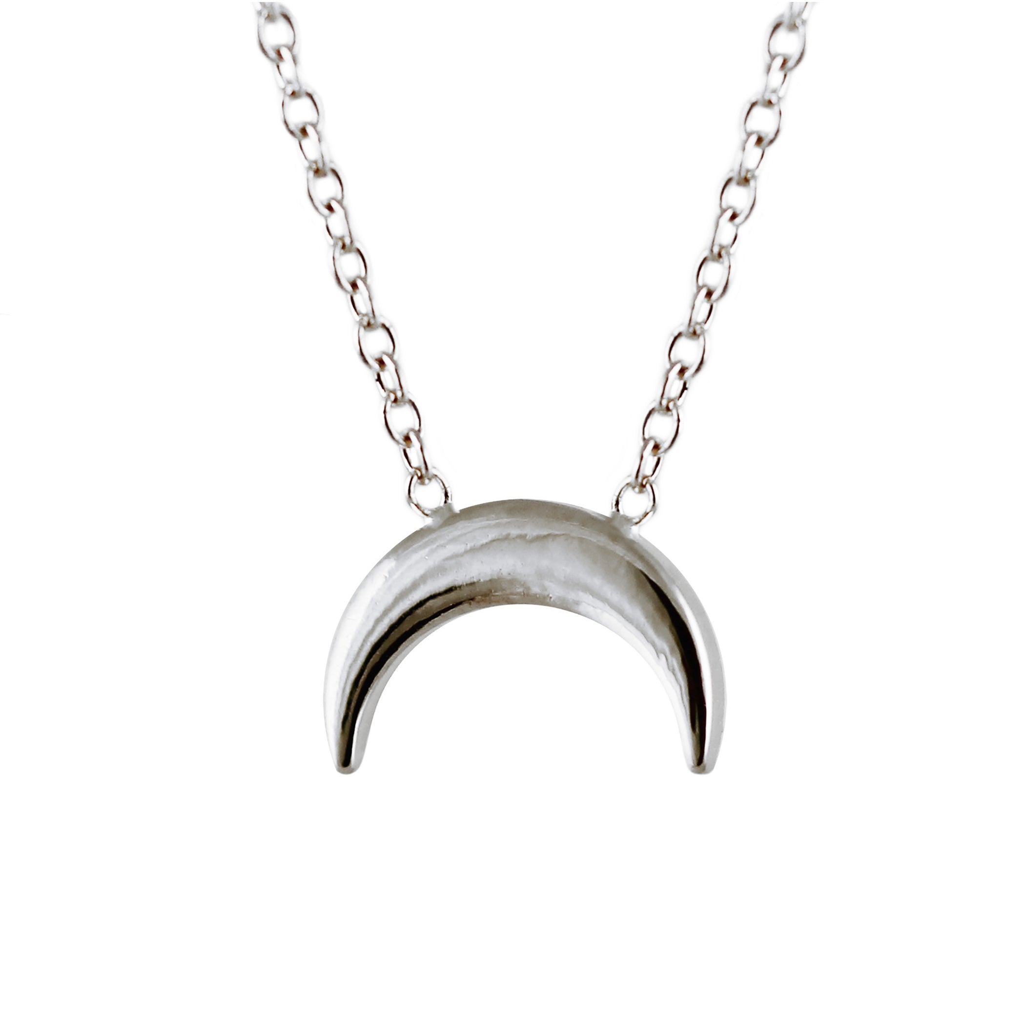 PETITE CRESCENT SILVER MOON