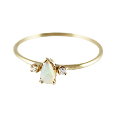 PETITE TURQUOISE TIARA RING