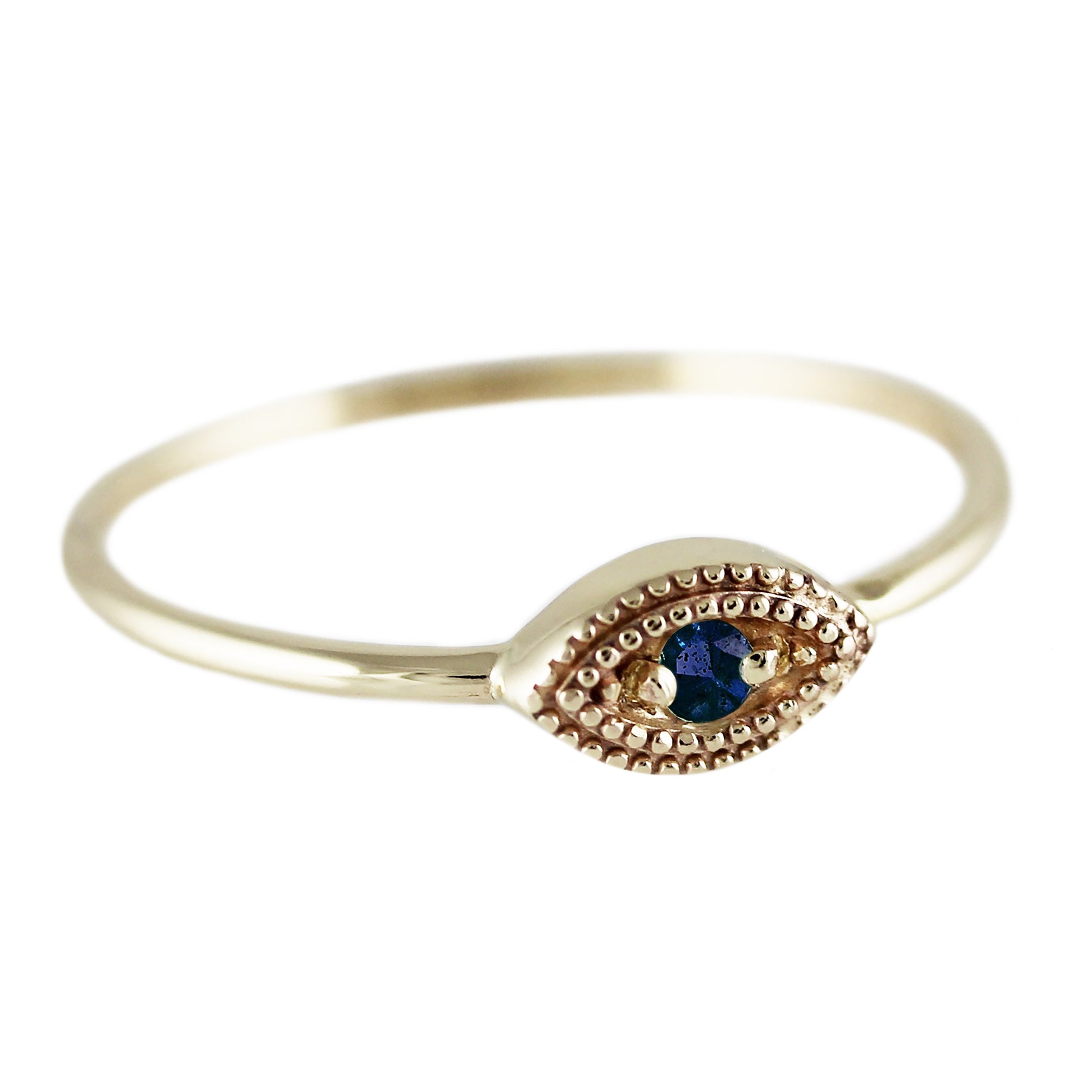 SAPPHIRE EYE RING