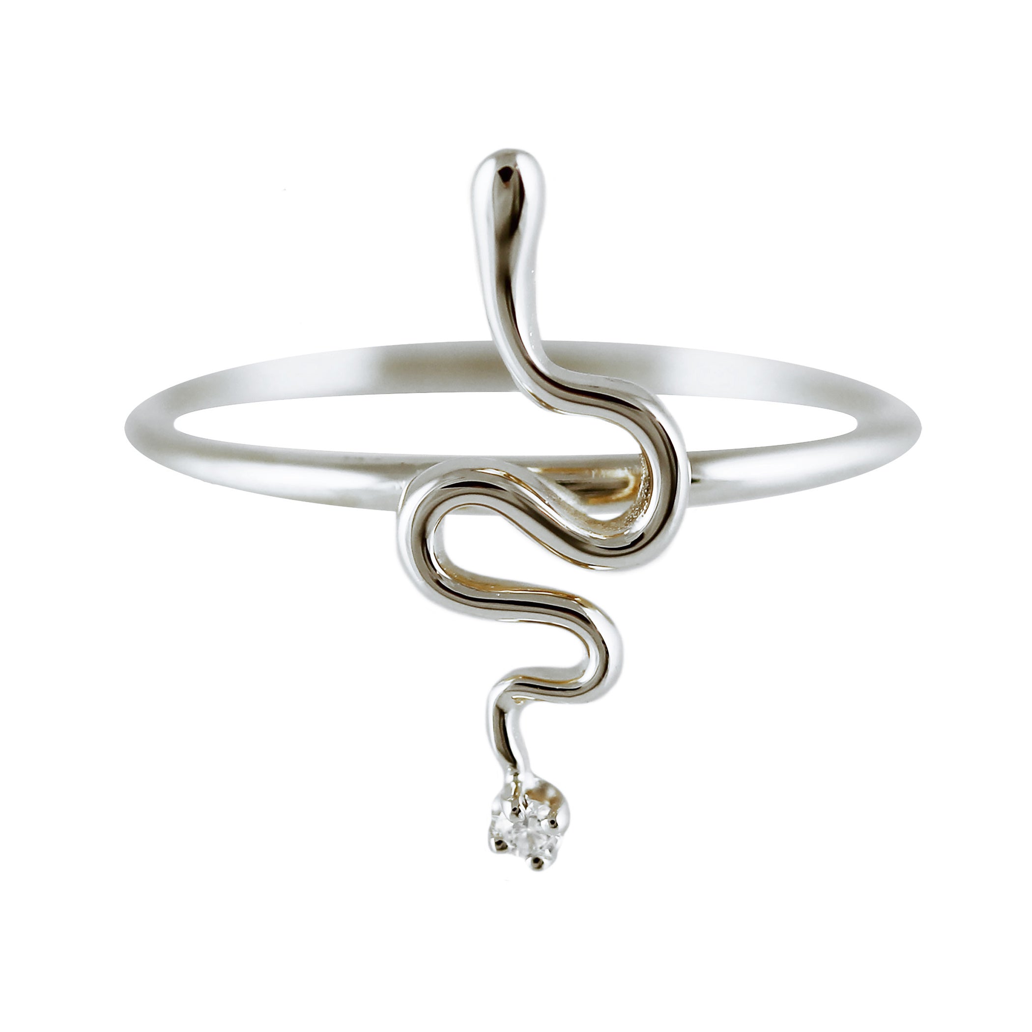 SERPENT MAGIQUE SILVER RING