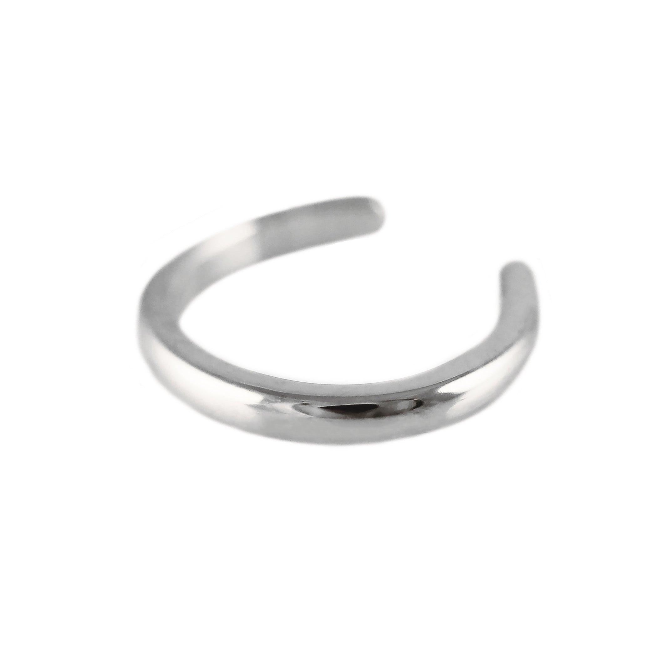 SILVER EAR CUFF