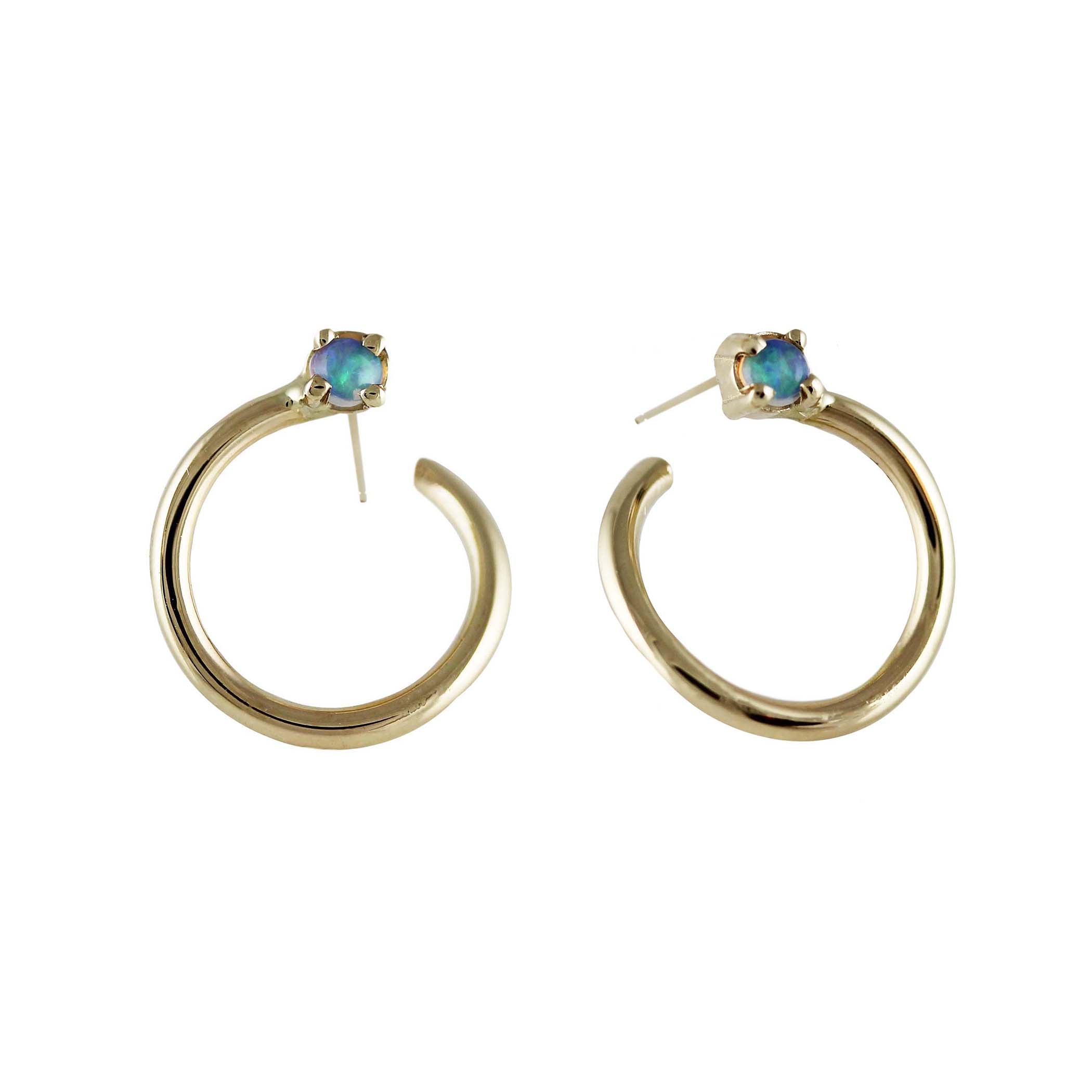 SLIP ON OPAL STUDS