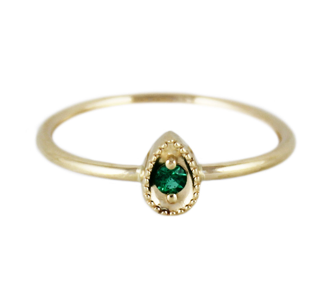 SOPHIE EMERALD RING