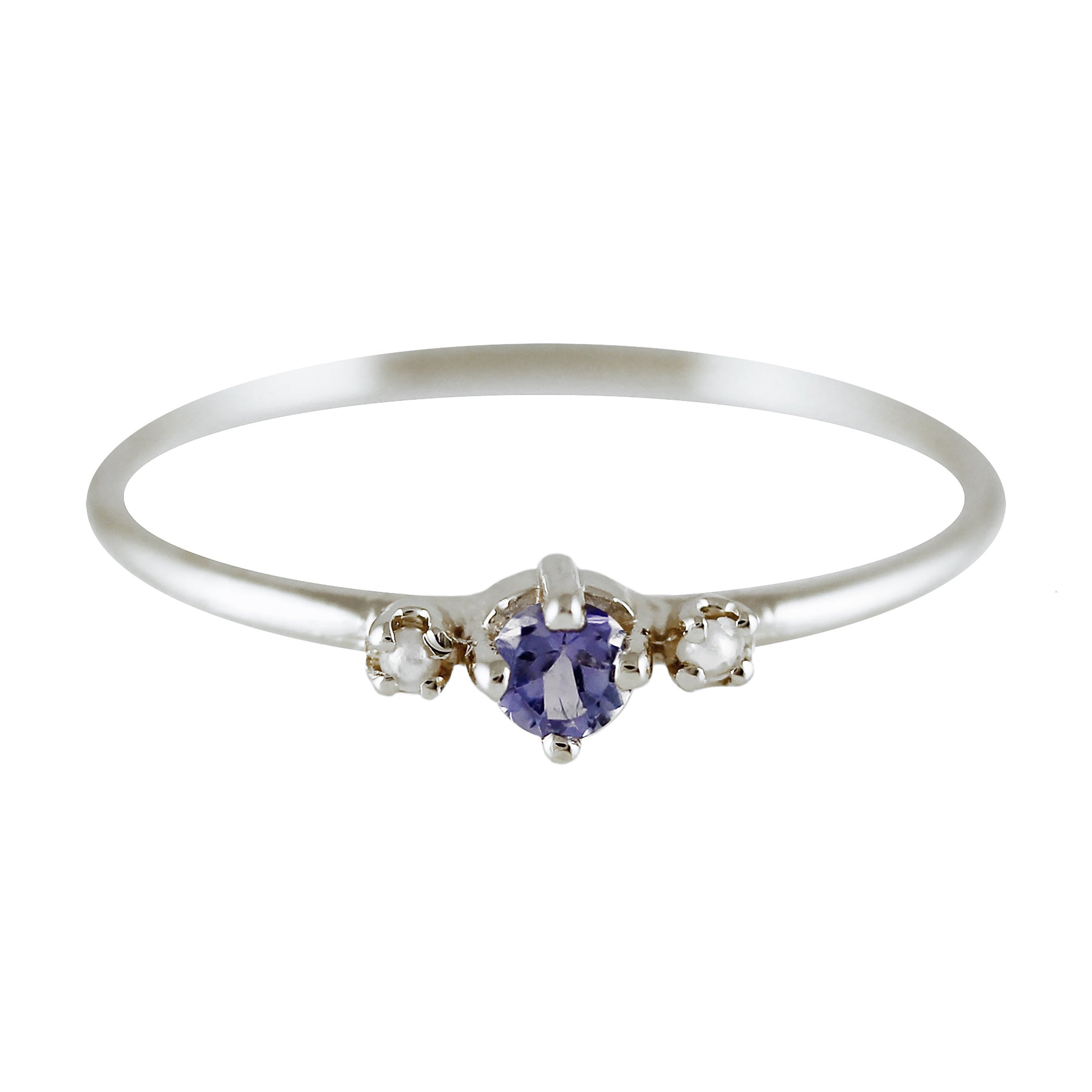 THEA TANZANITE SILVER RING